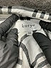 Korye 100% Rayon Plaid Ivory Long Sleeve Button-Down Shirt Size XS - photo 7