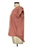 Pink Rose 100% Polyester Orange Short Sleeve Blouse Size L - photo 5