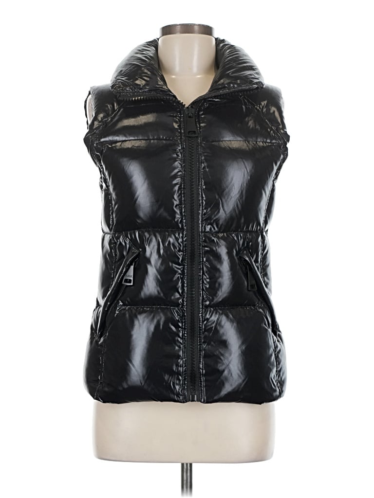 Pre-owned Sam Vest In Black