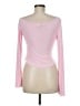 Tiger Mist Pink Long Sleeve Top Size M - photo 2