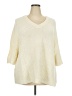 Lands' End Ivory Pullover Sweater Size 2X - photo 1