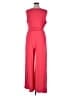 Eliza J Solid Red Jumpsuit Size XL - photo 2