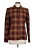 Rafael Plaid Brown Jacket Size 12 - photo 1