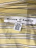 Maison d' Amelie Stripes Yellow Long Sleeve Blouse Size XL - photo 7