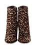 Gianni Bini Animal Print Brown Ankle Boots Size 9 - photo 2