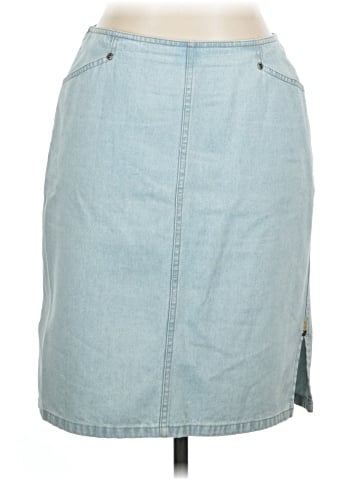 Liz Claiborne Denim Skirt (view 1)