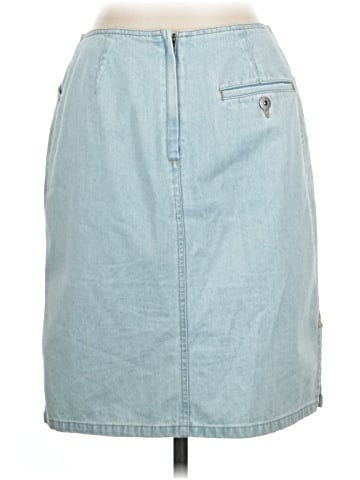 Liz Claiborne Denim Skirt (view 2)