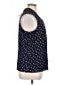 By Design Polka Dots Blue Sleeveless Blouse Size 1X - photo 4