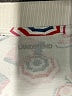 Lands' End 100% Cotton Print Ivory Short Sleeve Blouse Size L - photo 7