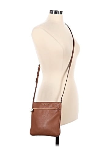 MICHAEL Michael Kors Leather Crossbody Bag (view 2)