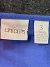 Chico's Blue 3/4 Sleeve Top Size XL (3) - photo 7