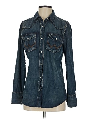Wrangler Jeans Co Long Sleeve Button-Down Shirt (view 1)
