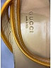 Gucci 100% Suede Gold Tan Sandals Size 7 1/2 - photo 5