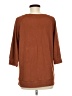 Cloud Ten Brown 3/4 Sleeve Top Size M - photo 2
