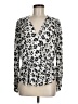 CAbi 100% Polyester Ivory Long Sleeve Blouse Size M - photo 1