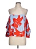 Bardot 100% Viscose Red 3/4 Sleeve Blouse Size 10 - photo 1