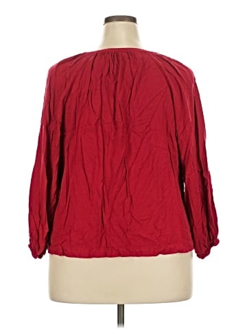 Old Navy 3/4 Sleeve Blouse (view 2)