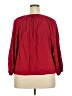 Old Navy 100% Rayon Red 3/4 Sleeve Blouse Size 2X - photo 2