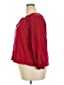 Old Navy 100% Rayon Red 3/4 Sleeve Blouse Size 2X - photo 5