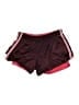 Nike Color Block Burgundy Athletic Shorts Size XL - photo 2
