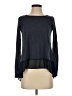 BCBGMAXAZRIA Gray Long Sleeve Top Size XS - photo 1