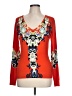 ETRO Orange Pullover Sweater Size EU (IT) 46 / US 10 - photo 1