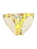 Motel Rocks Floral Yellow Swimsuit Bottoms Size S - photo 1