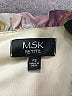 MSK 100% Polyester Floral Ivory Casual Dress Size S (petite) - photo 7