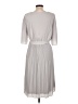 Polagram 100% Polyester Gray Casual Dress Size L - photo 2