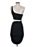 Unbranded Solid Black Cocktail Dress Size S - photo 2