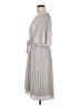 Polagram 100% Polyester Gray Casual Dress Size L - photo 5