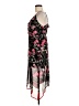 Express 100% Polyester Floral Black Cocktail Dress Size M - photo 5