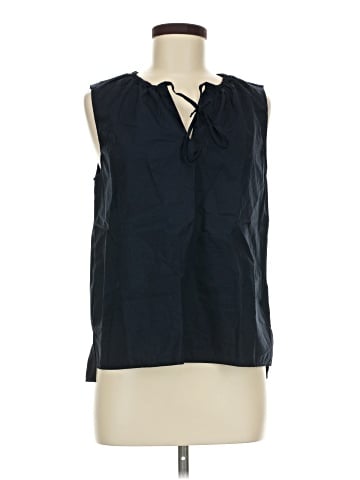 Banana Republic Factory Store Sleeveless Button-Down Shirt (view 1)