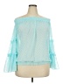 Unbranded Teal 3/4 Sleeve Blouse Size XXL - photo 1