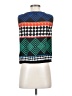 Trina Turk 100% Polyester Teal Sleeveless Blouse Size S - photo 2