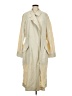 Athleta 100% Nylon Ivory Trenchcoat Size Med - P Tall - photo 1