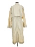 Athleta 100% Nylon Ivory Trenchcoat Size Med - P Tall - photo 2
