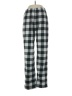 Target Checkered-gingham Gray Casual Pants Size XS - photo 1