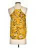 Ann Taylor LOFT Outlet 100% Polyester Yellow Tank Top Size XXS (petite) - photo 2