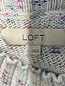 Ann Taylor LOFT Chevron-herringbone White Pullover Sweater Size L - photo 7