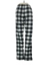 Target Checkered-gingham Gray Casual Pants Size XS - photo 2