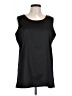Assorted Brands 100% Polyester Black Sleeveless Top Size 10 - photo 1