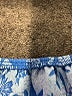 Shein 100% Polyester Paisley Blue Cocktail Dress Size 8 - 10 - photo 7