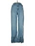 Hollister Stripes Blue Jeans Size 23 waist - photo 1