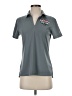 Nike 100% Polyester Gray Short Sleeve Polo Size S - photo 1