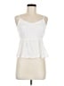 Monteau 100% Polyester White Sleeveless Blouse Size M - photo 1
