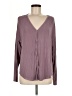 Mudd Purple Long Sleeve Blouse Size M - photo 1