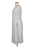 Merokeety Stripes Gray Casual Dress Size XL - photo 5