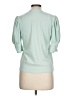 ANNIEWEAR Green Short Sleeve Blouse Size L - photo 2