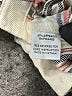 Olivia Grey Plaid Ivory 3/4 Sleeve Blouse Size XS - photo 8